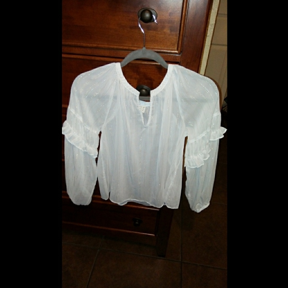 Andeawy Sheer Long-Sleeved